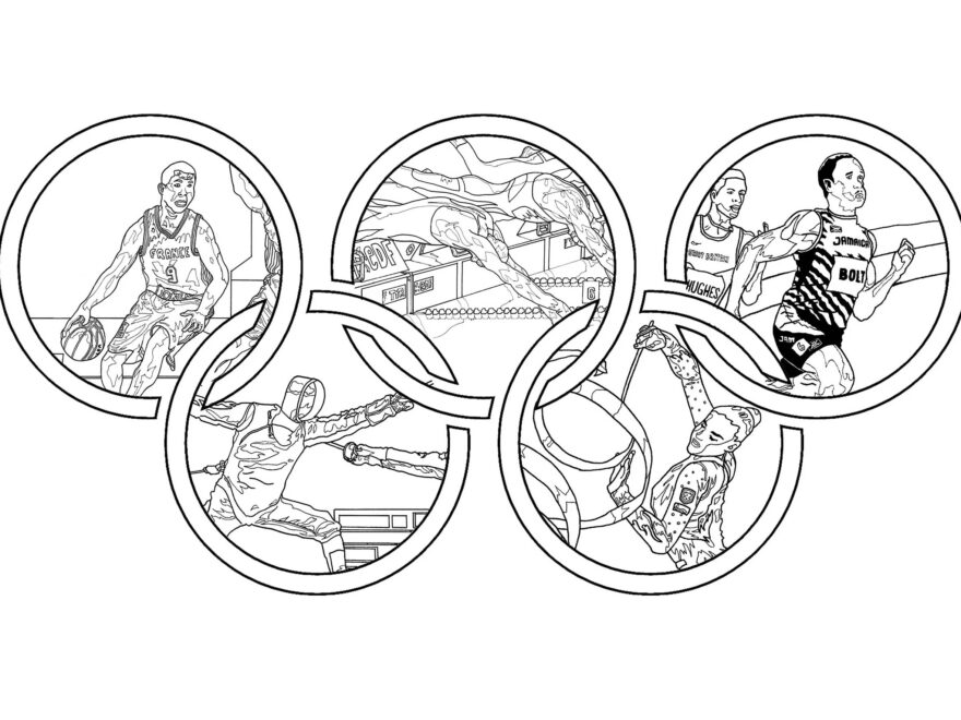 Olympic Games Sport Coloring Pages For Adults