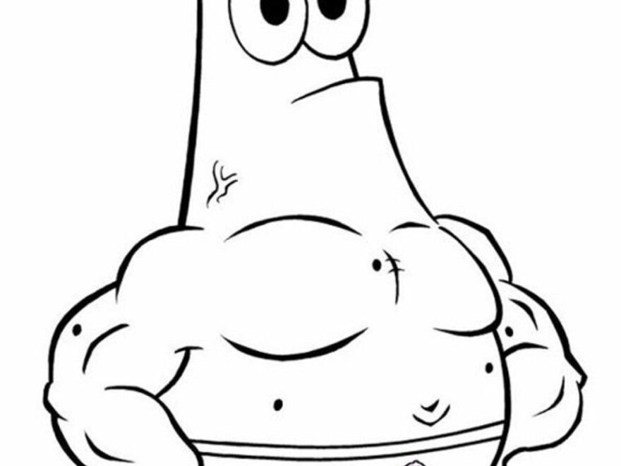 Patrick Star Coloring Pages Best Coloring Pages For Kids