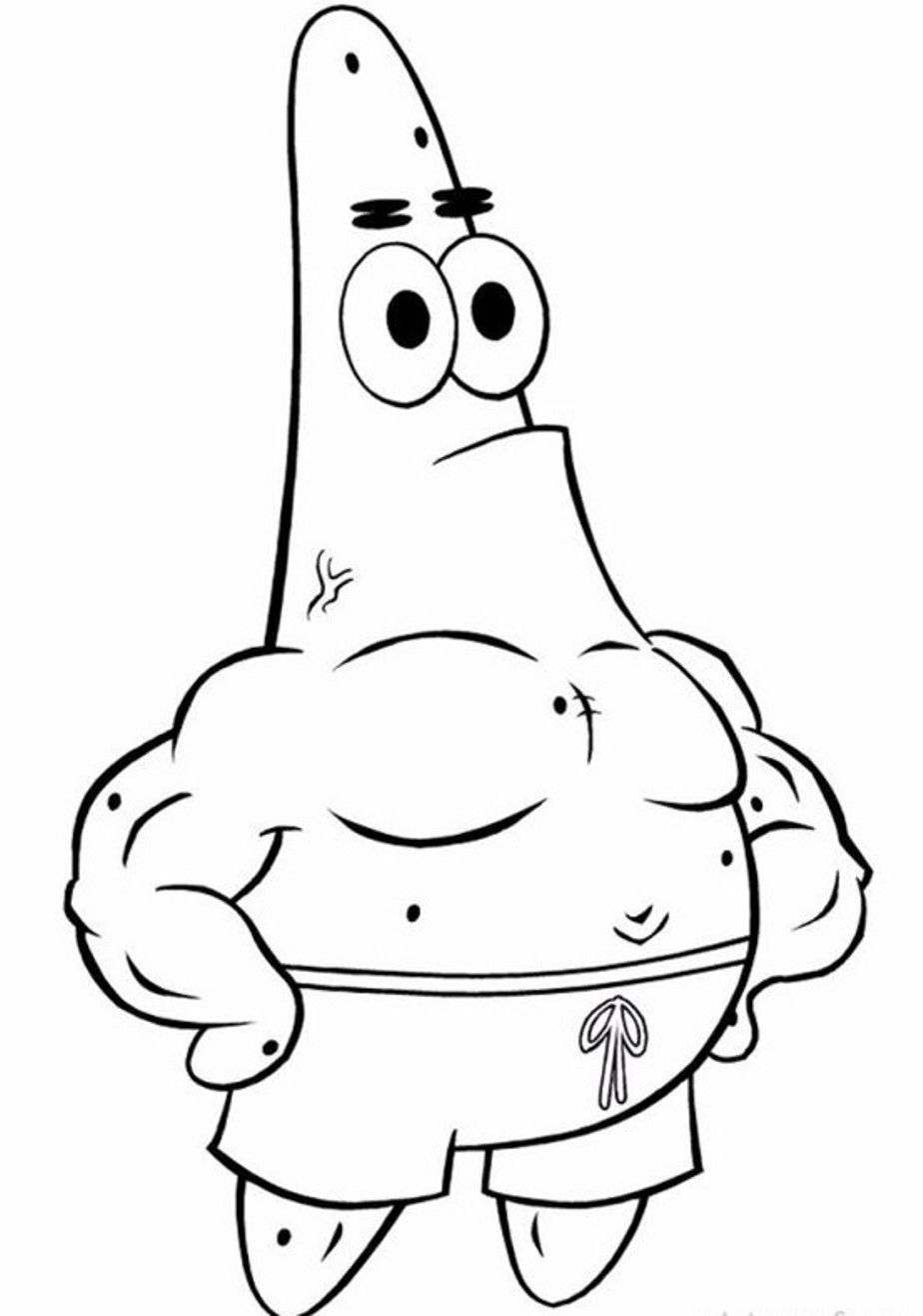 Patrick Star Coloring Pages Best Coloring Pages For Kids Patrick Star Coloring Pages Best Coloring Pages For Kids