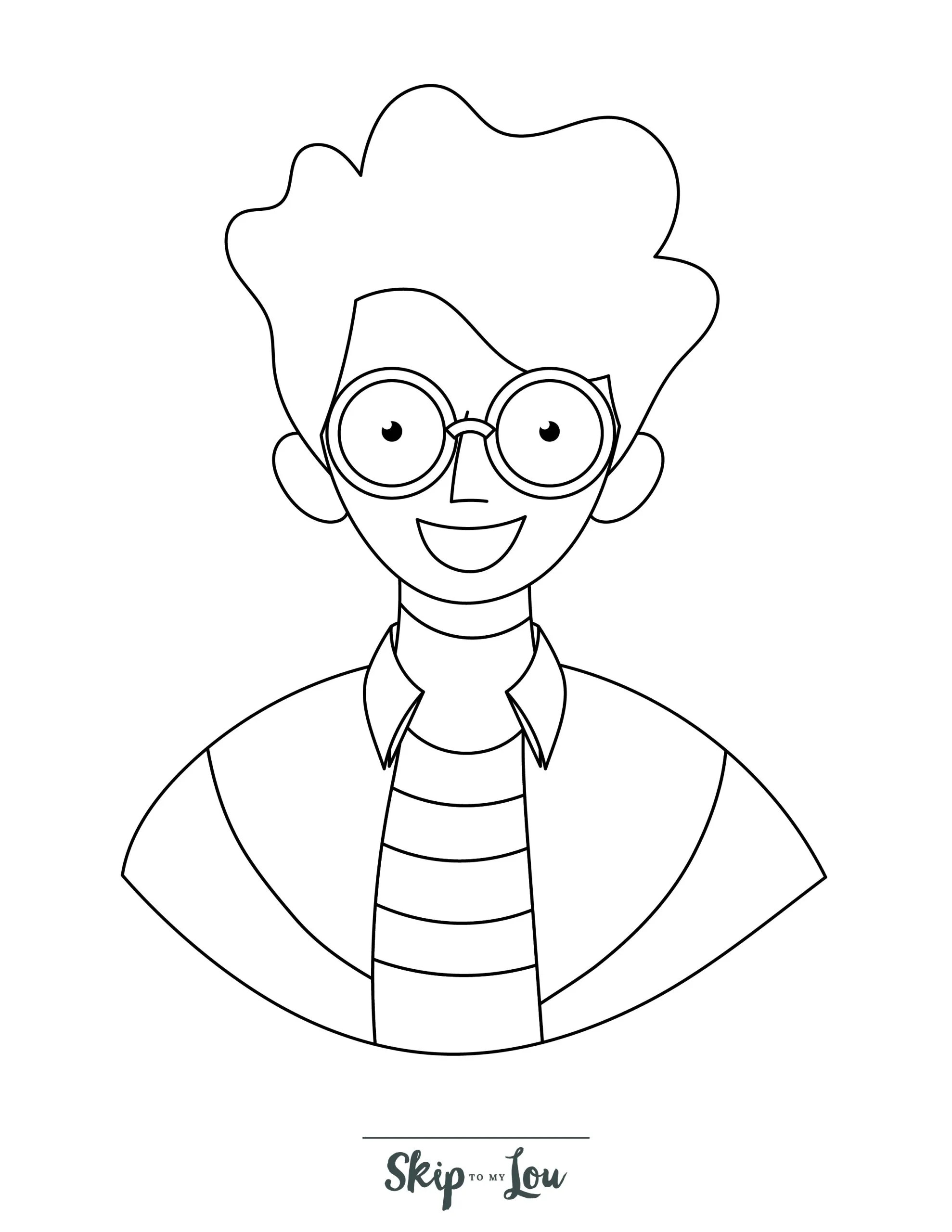 People Coloring Pages Free Printable Images For Kids Skip To My Lou
