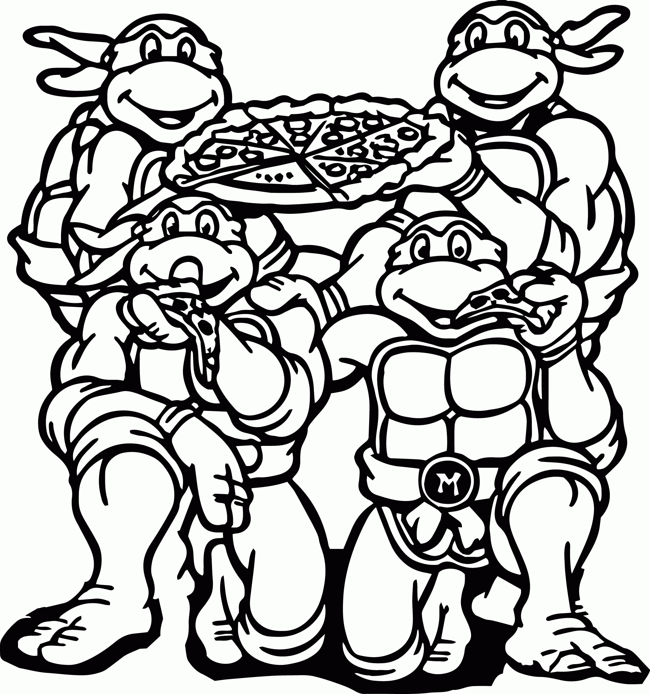  Pizza Coloring Pages Books 100 FREE And Printable 
