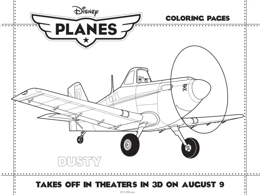 PLANES Activity Pages And Coloring Sheets 5 Minutes For Mom