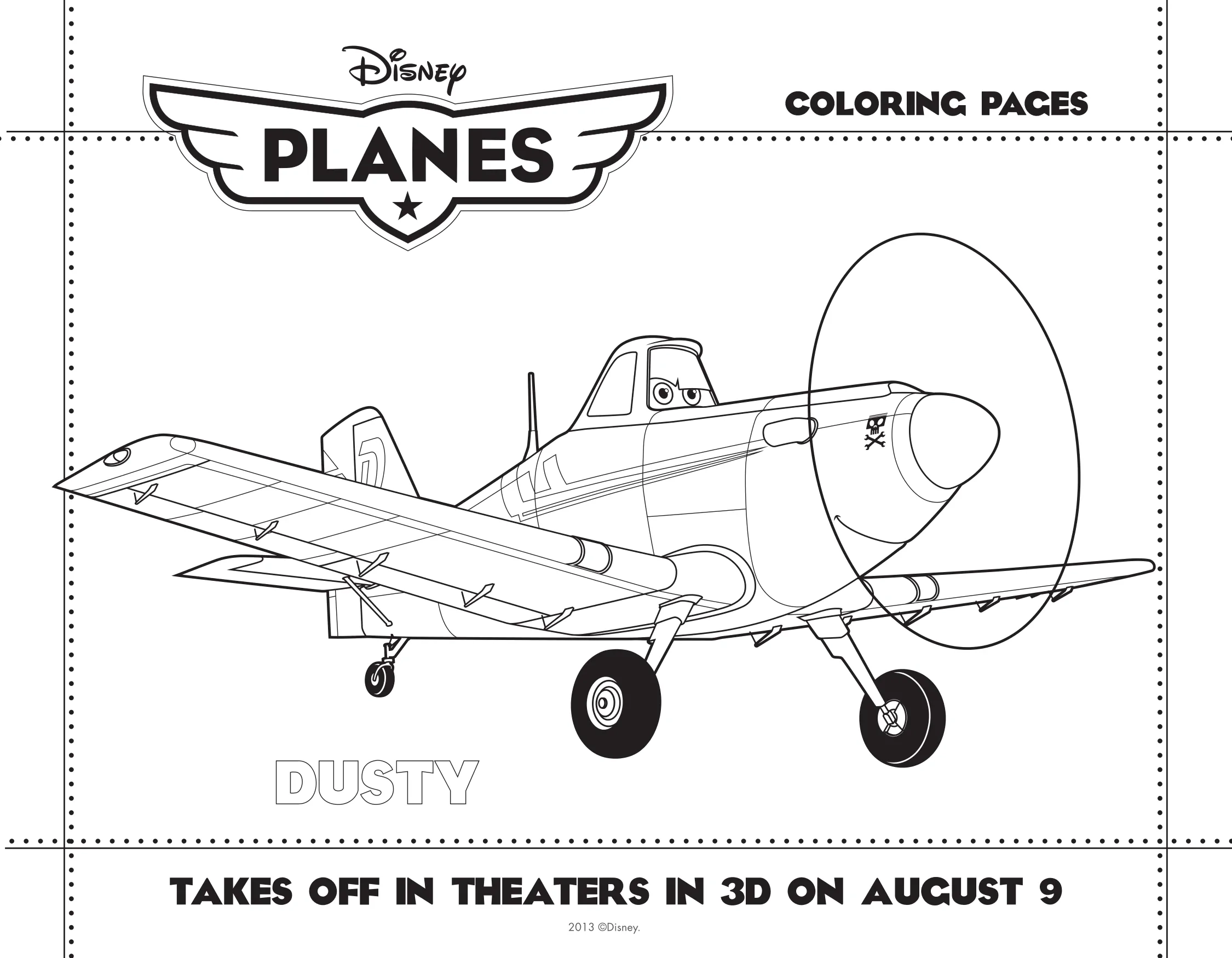 PLANES Activity Pages And Coloring Sheets 5 Minutes For Mom