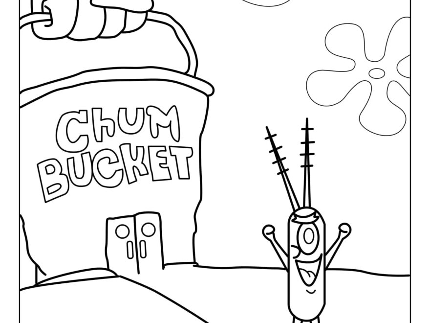 Plankton Coloring Pages Lesson Tutor