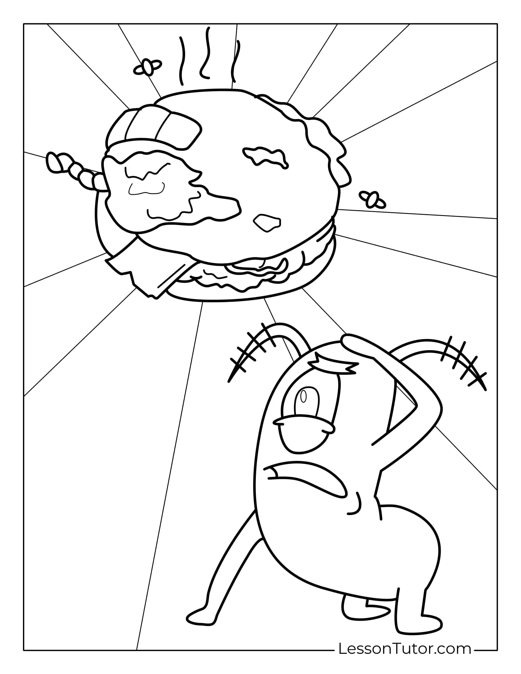 Plankton Coloring Pages Lesson Tutor Plankton Coloring Pages Lesson Tutor