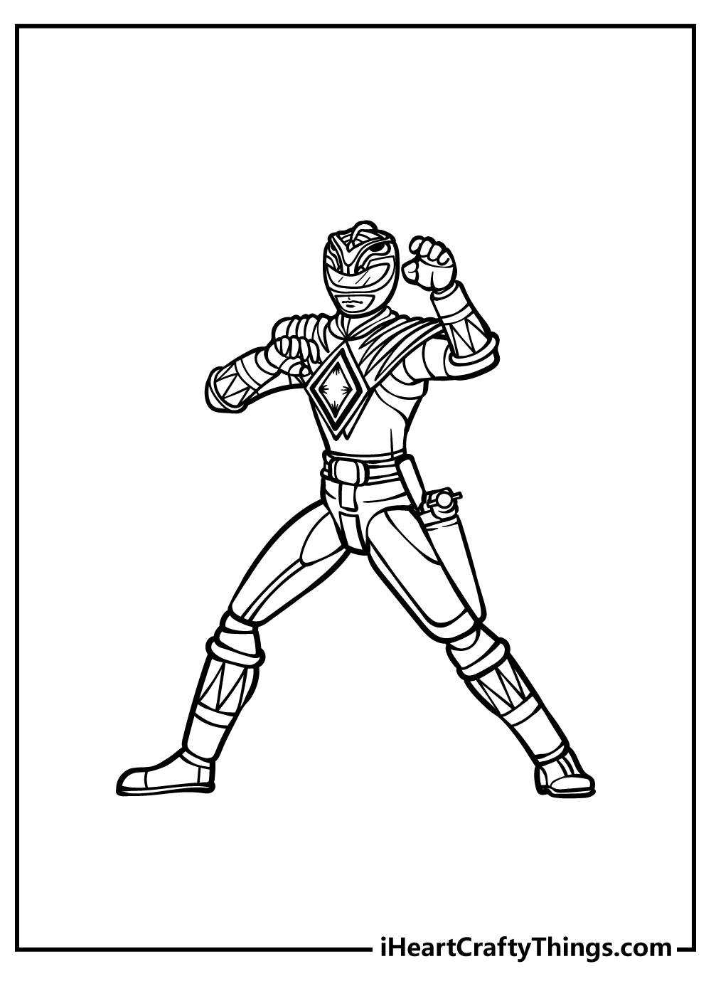 Power Rangers Coloring Pages 20 Free Printables 