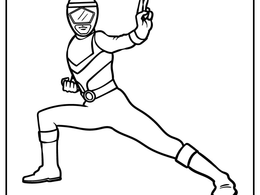 Power Rangers Coloring Pages 20 Free Printables