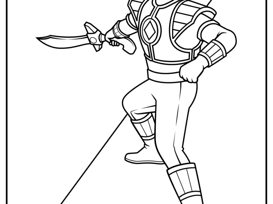 Power Rangers Coloring Pages 20 Free Printables
