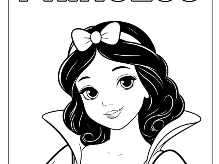 Princess Coloring Pages Free Printable Pdf