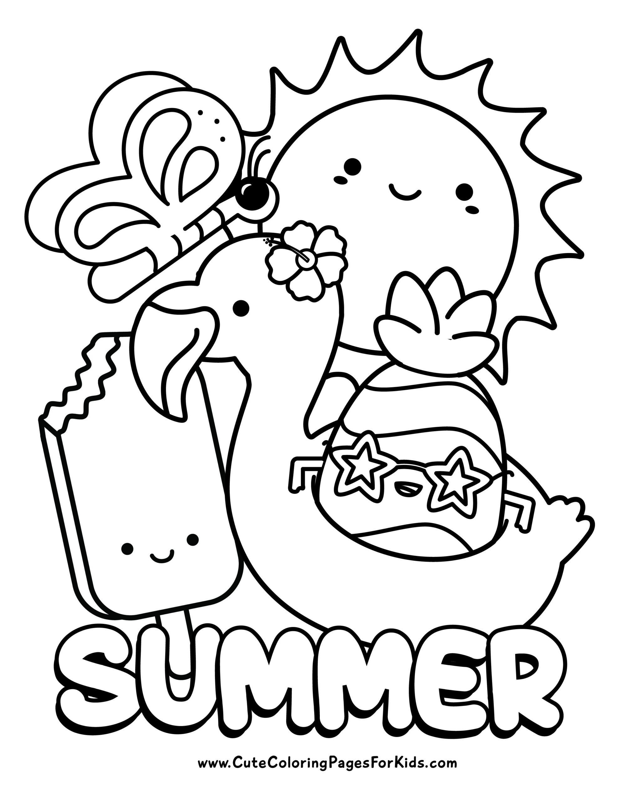 Printable Coloring Pages Cute Coloring Pages For Kids Printable Coloring Pages Cute Coloring Pages For Kids