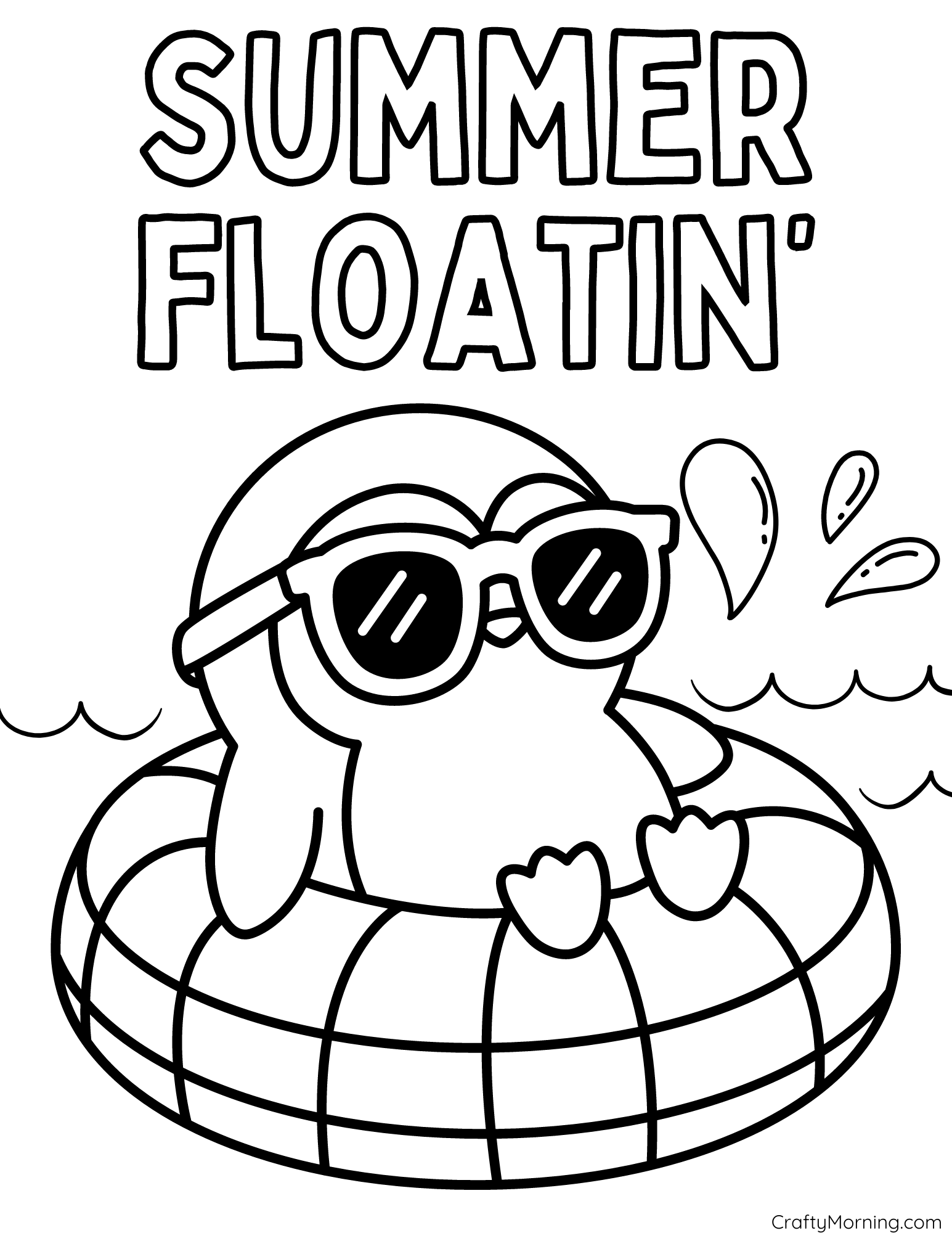 Free Coloring Pages For Summer Free Coloring Pages For Summer