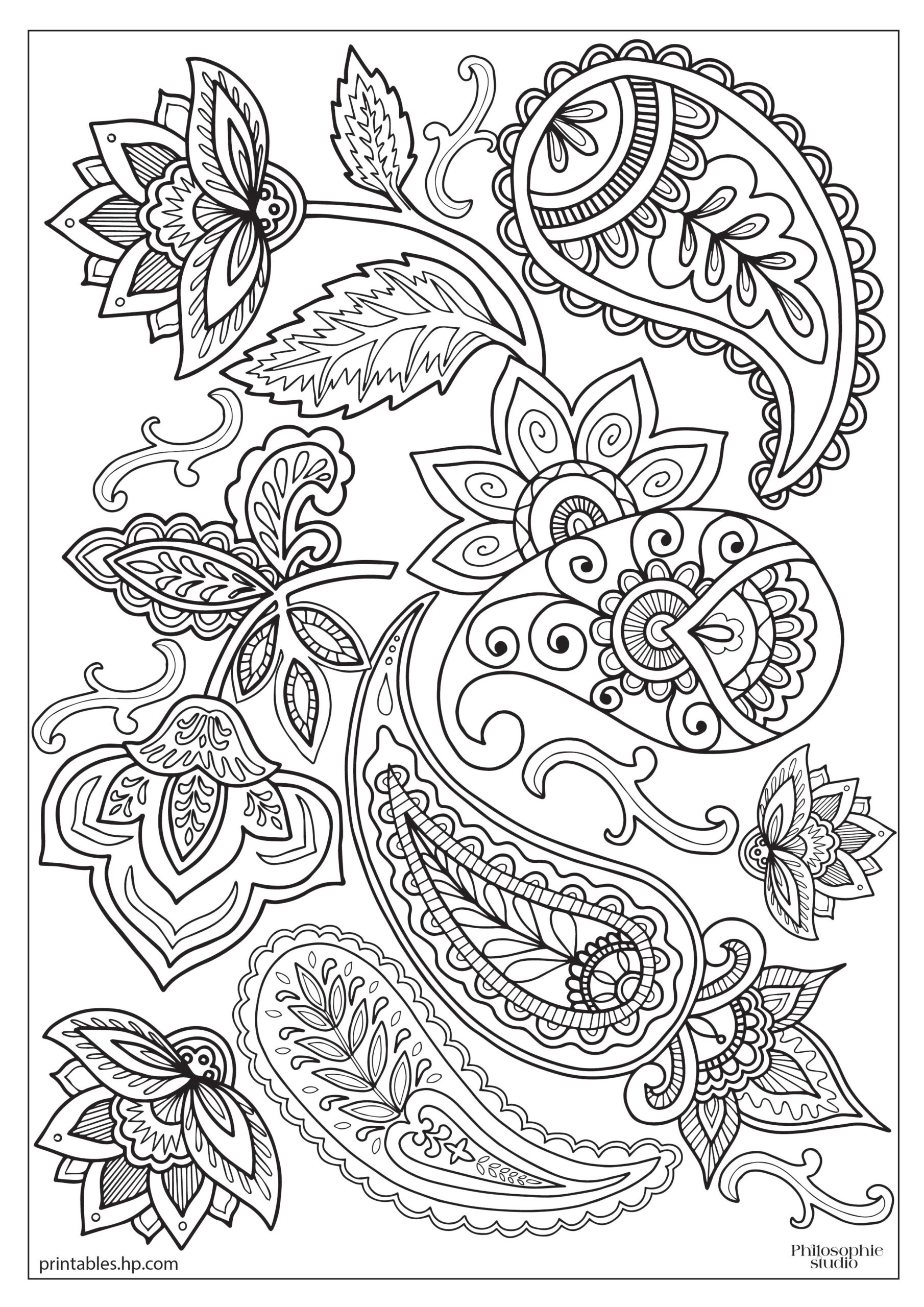 Printables Free Coloring Pages Learning Worksheets HP Official Site