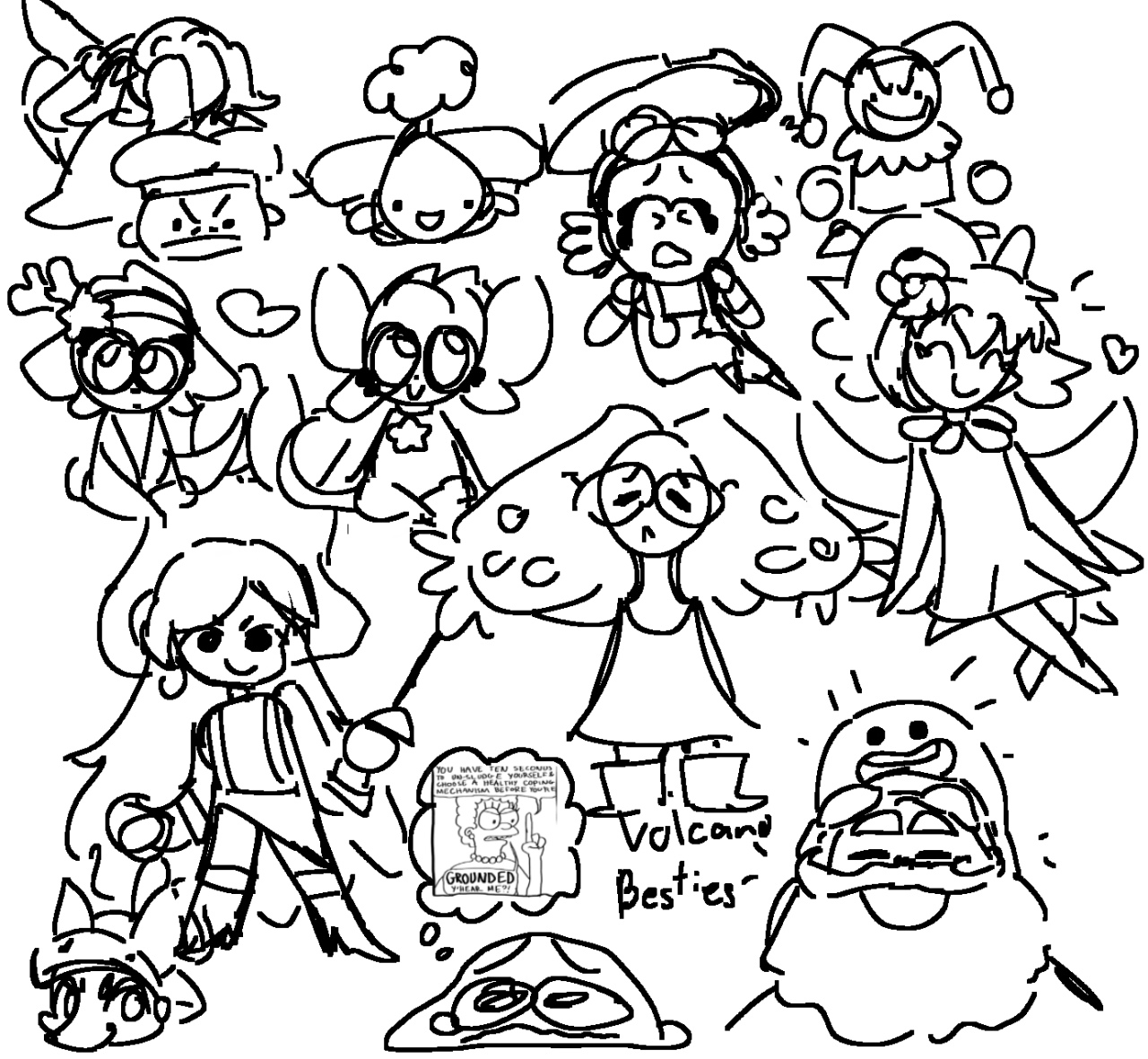 Prodigy Math Game Pog Prodigy Doodles No Colors Ver Under The Cut 