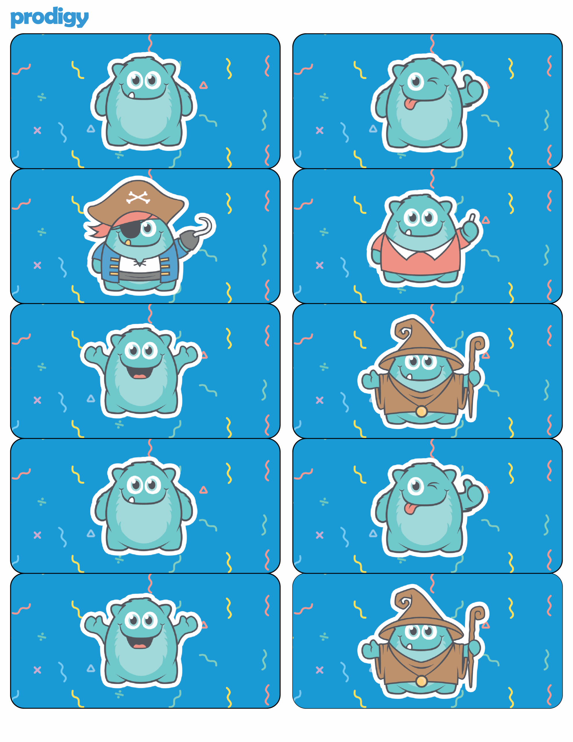 Prodigy Parent Resources