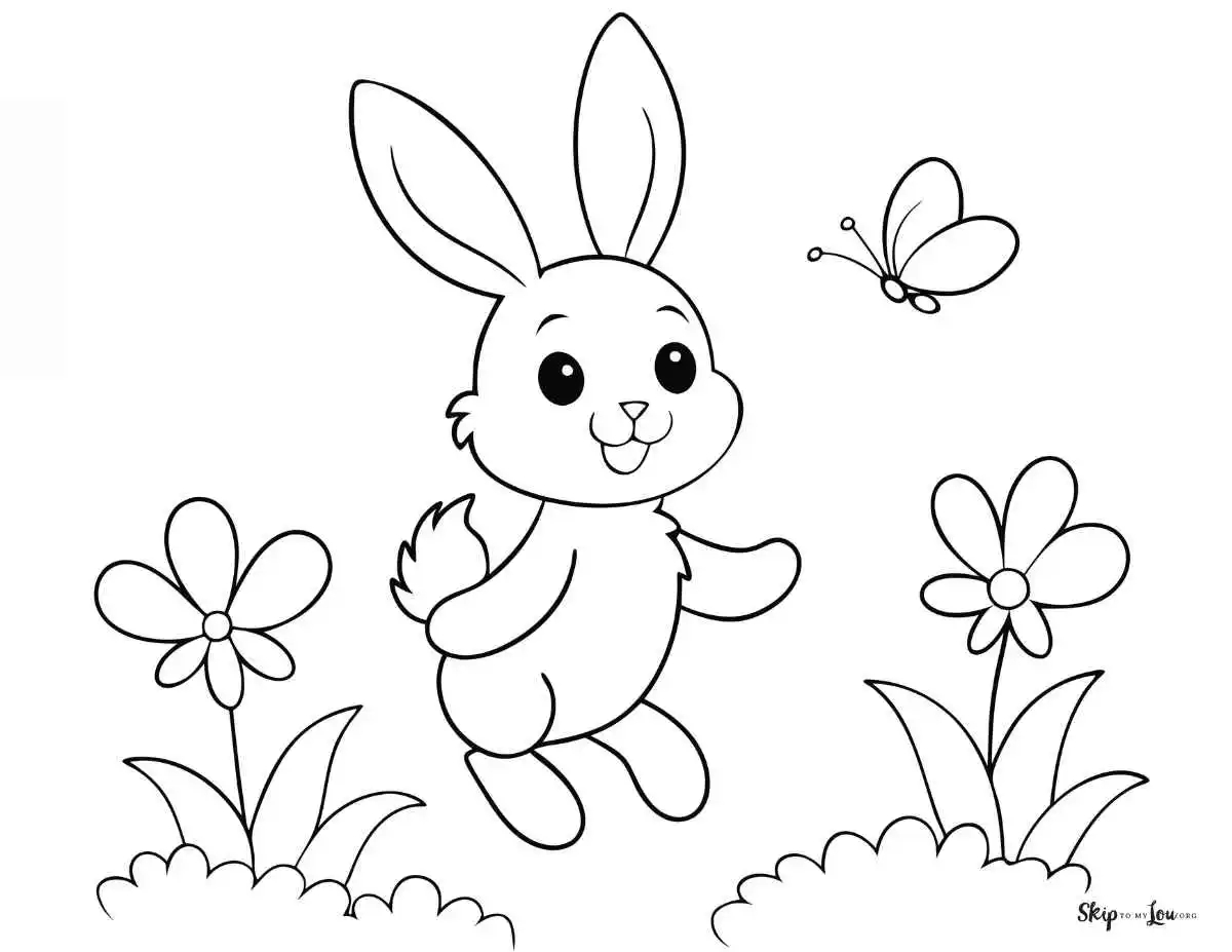 Rabbit Coloring Pages Rabbit Coloring Pages
