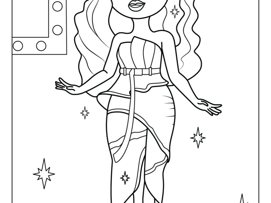 Rainbow High Coloring Pages Free Printable PDFs WakeTheKids