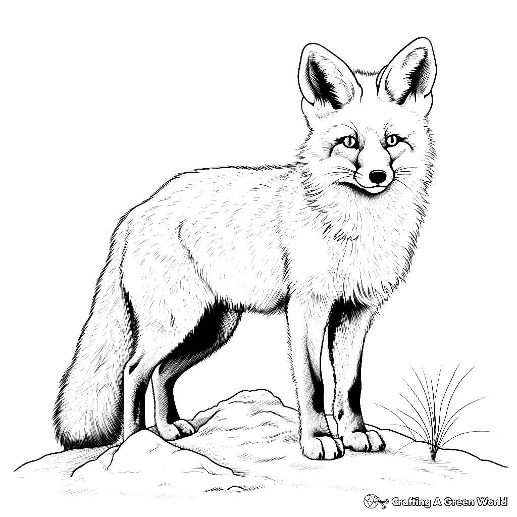 Kids Coloring Pages Printable Fox