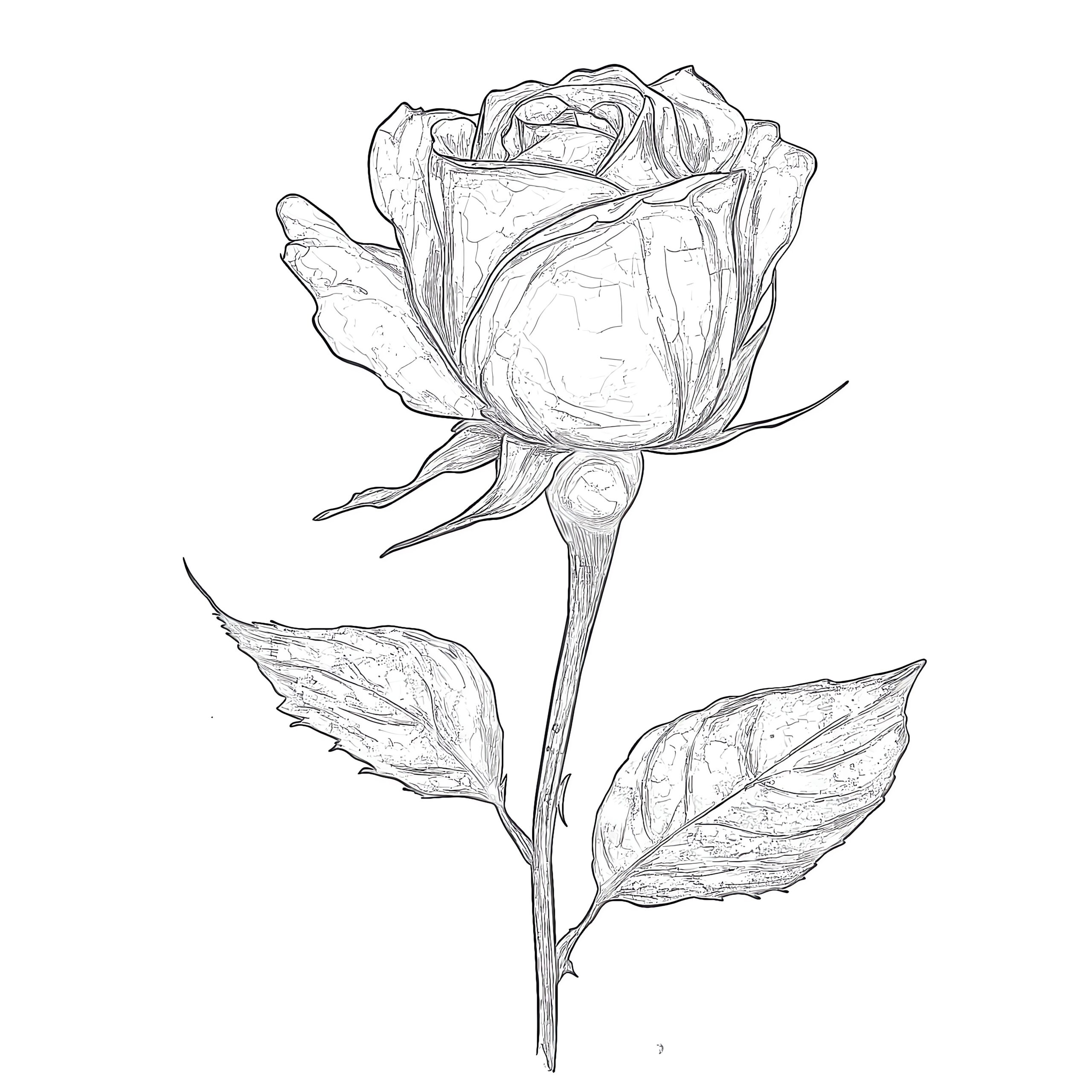 Realistic Rose Coloring Pages Coloring Pages Mimi Panda Realistic Rose Coloring Pages Coloring Pages Mimi Panda