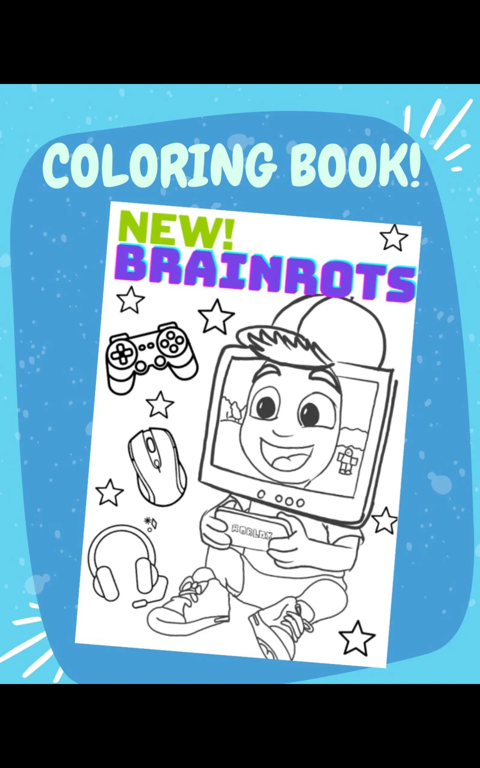 Roblox Coloring Activity Etsy