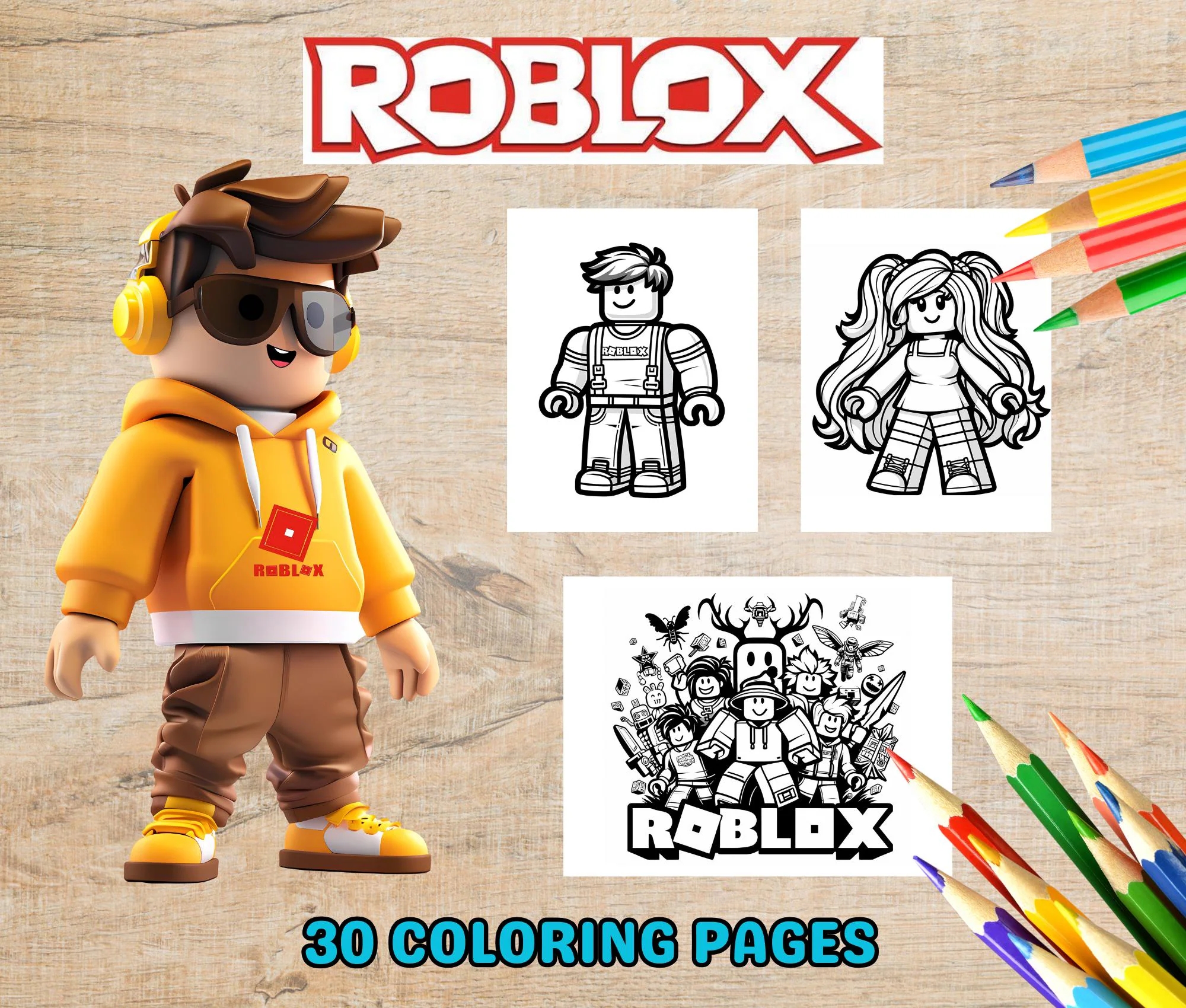 Crayola Coloring Pages Free Roblox Girl