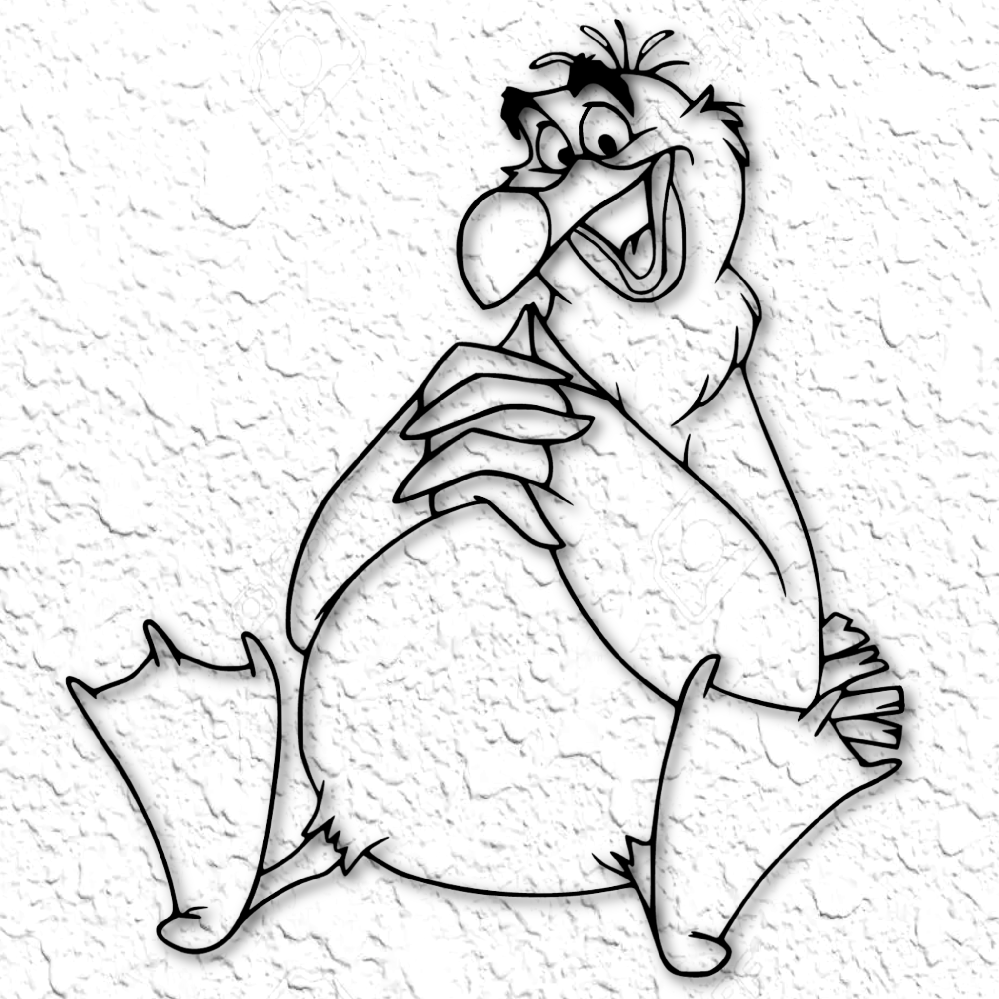 Scuttle The Little Mermaid Wall Art Scuttle The Seagull Wall D cor Disney STL File For Cults Scuttle The Little Mermaid Wall Art Scuttle The Seagull Wall D cor Disney STL File For Cults