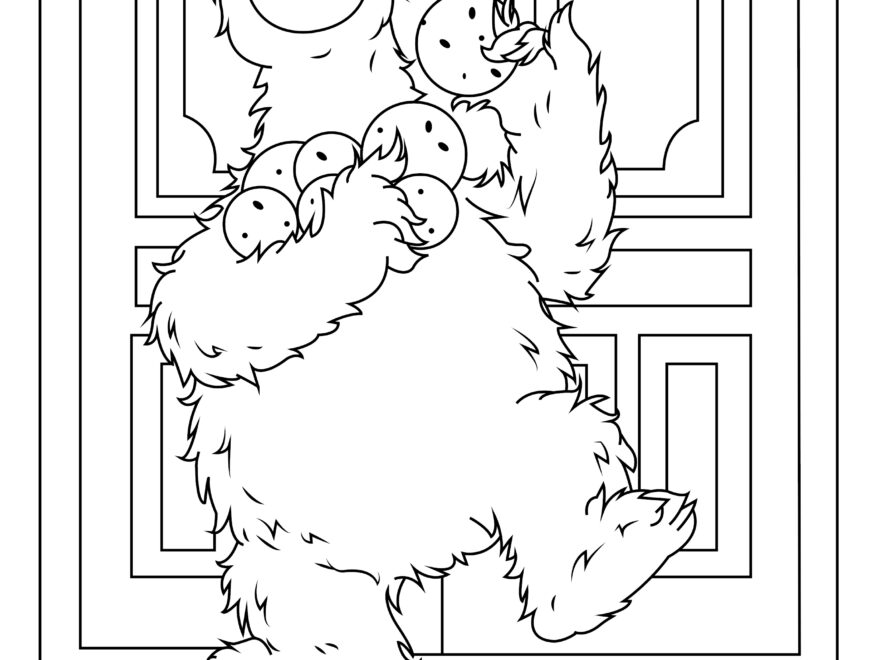 Sesame Street Coloring Pages Printables FUN Blog