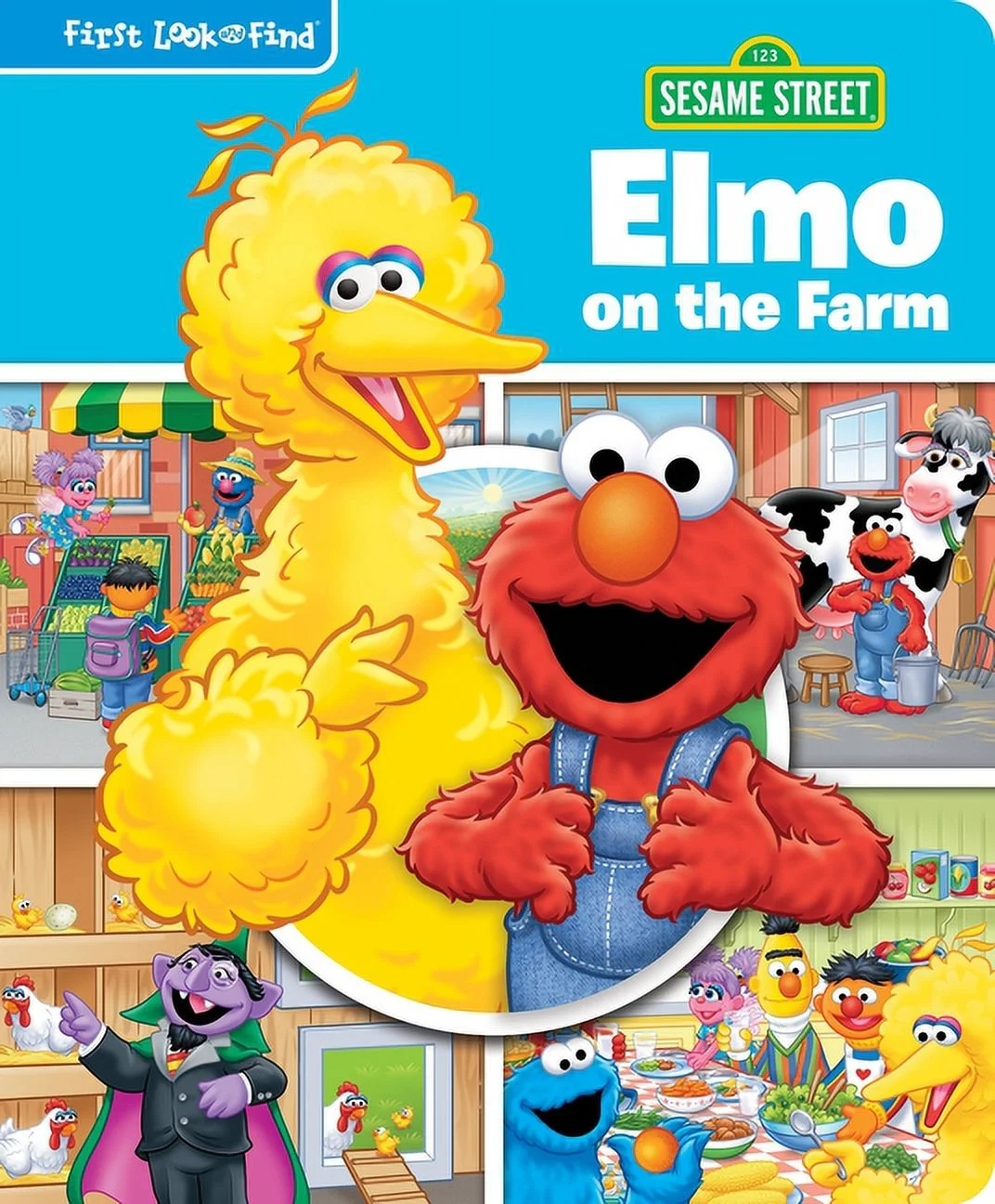 Sesame Street Elmo On The Farm First Look And Find Board Book Walmart Sesame Street Elmo On The Farm First Look And Find Board Book Walmart
