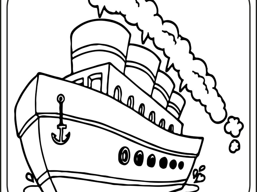 Ships Coloring Pages Preschool Kindergarten First Grade Made By Teachers