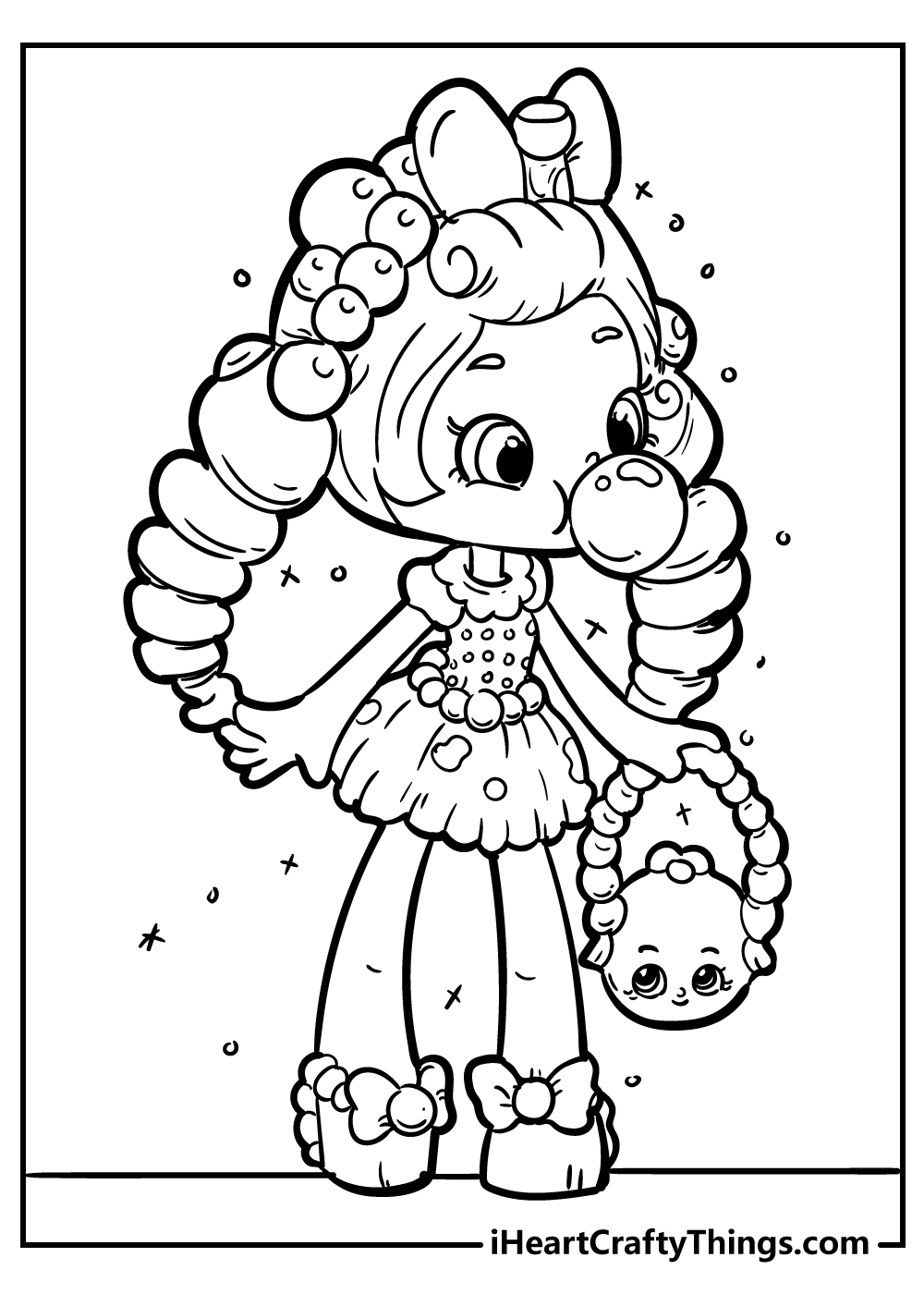 Shopkins Coloring Pages 45 Free Printables 