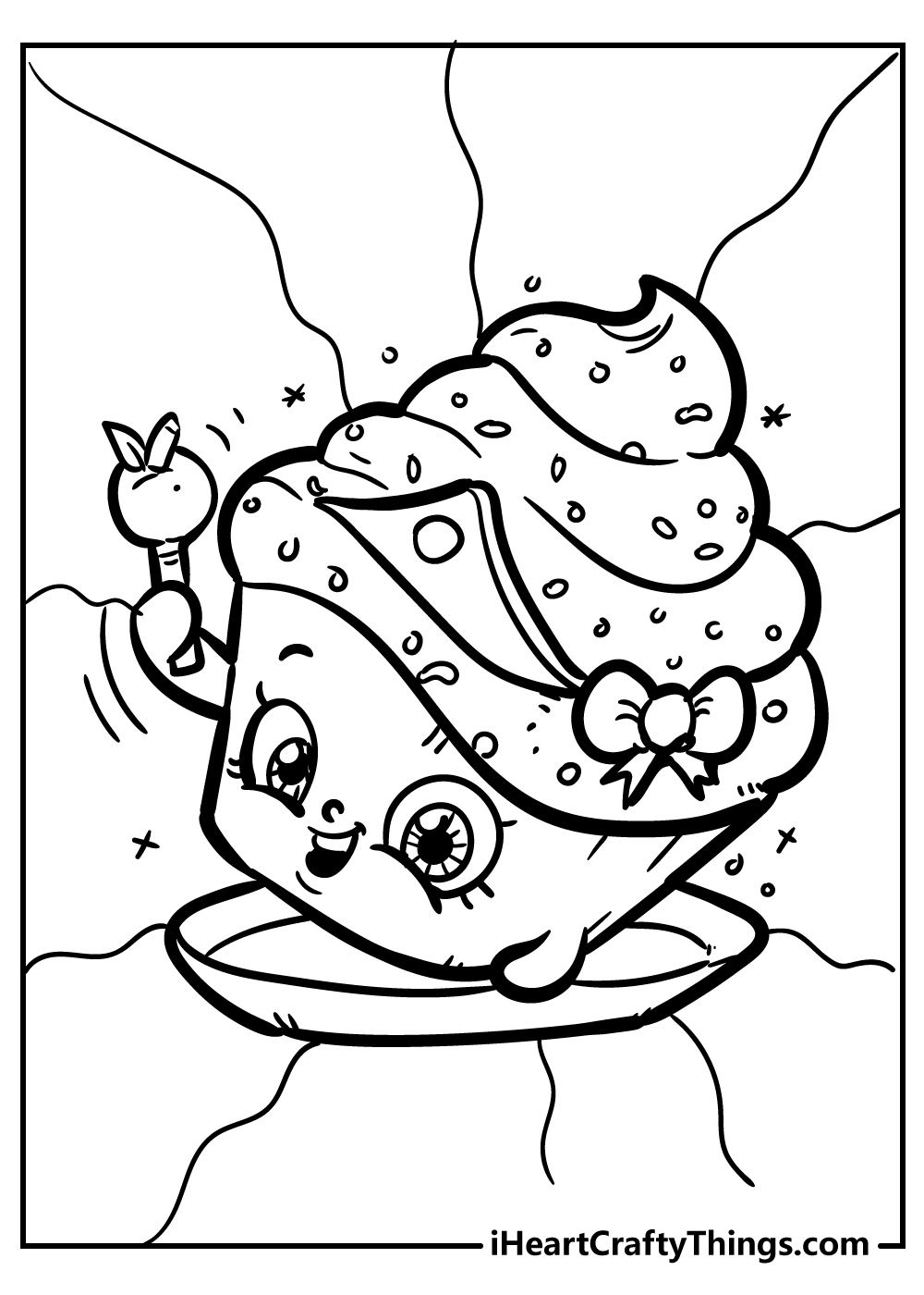 Shopkins Coloring Pages 45 Free Printables 