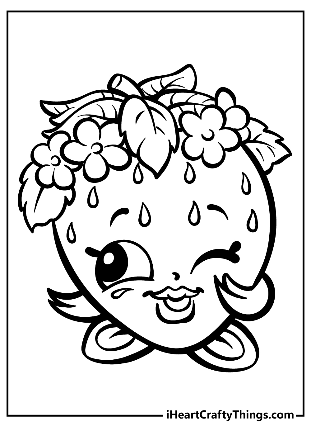 Shopkins Coloring Pages 45 Free Printables 