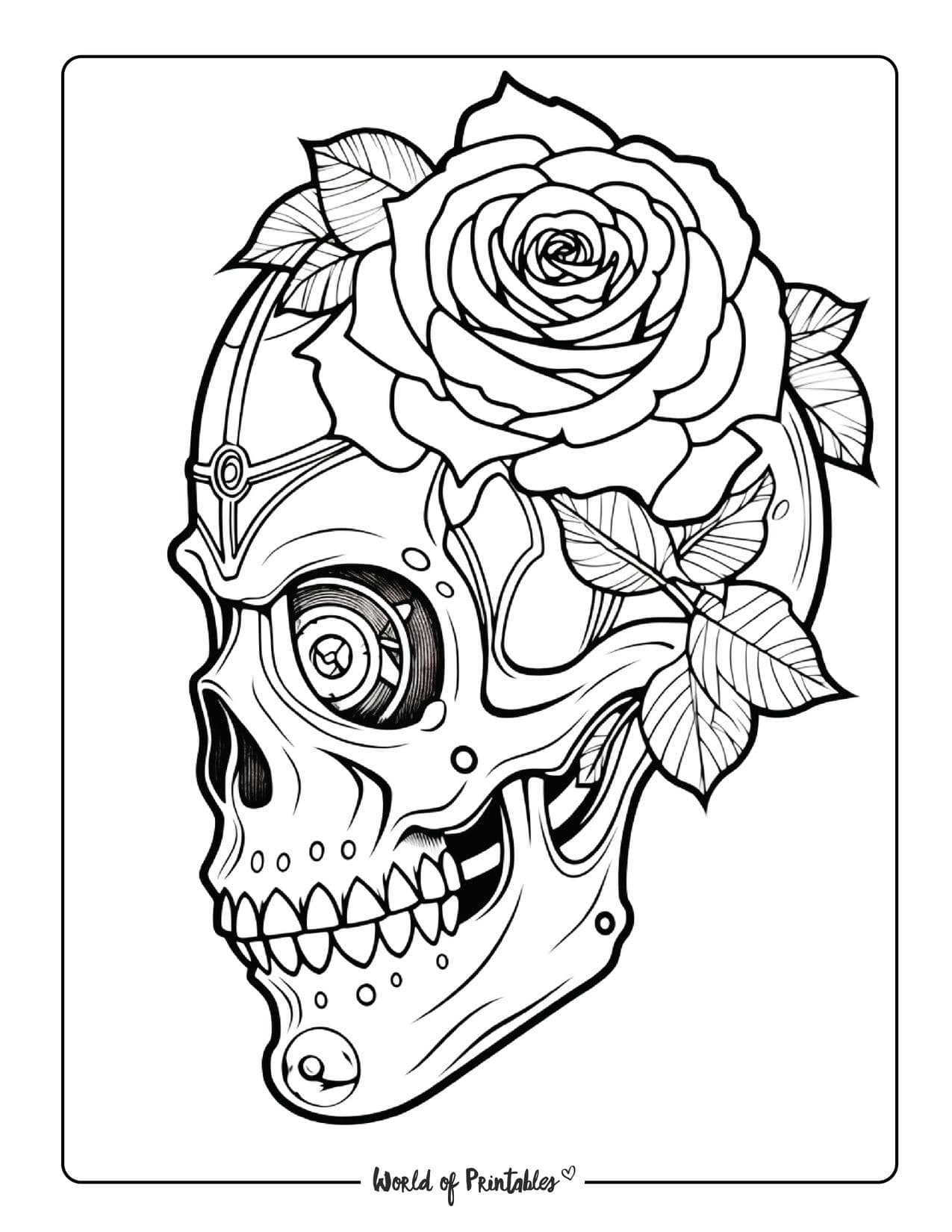 Adult Coloring Pages Skulls And Flowers Adult Coloring Pages Skulls And Flowers