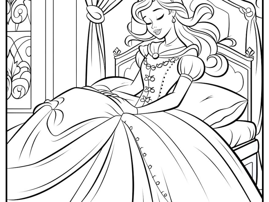 Sleeping Beauty Coloring Pages 15 Free Printables