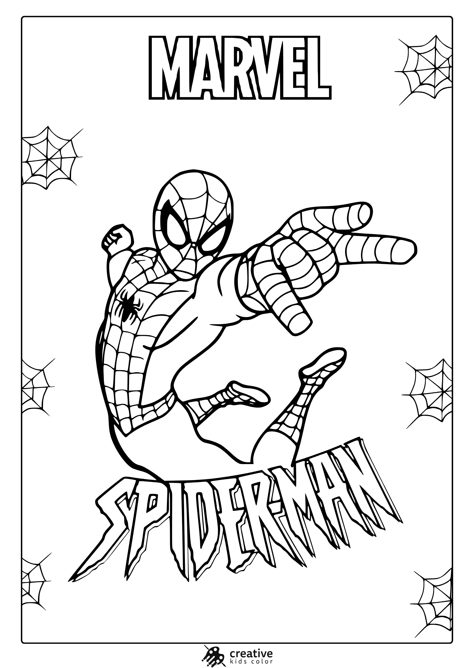 Spider Man Coloring Pages 30 Free Printable PDF Spider Man Coloring Pages 30 Free Printable PDF