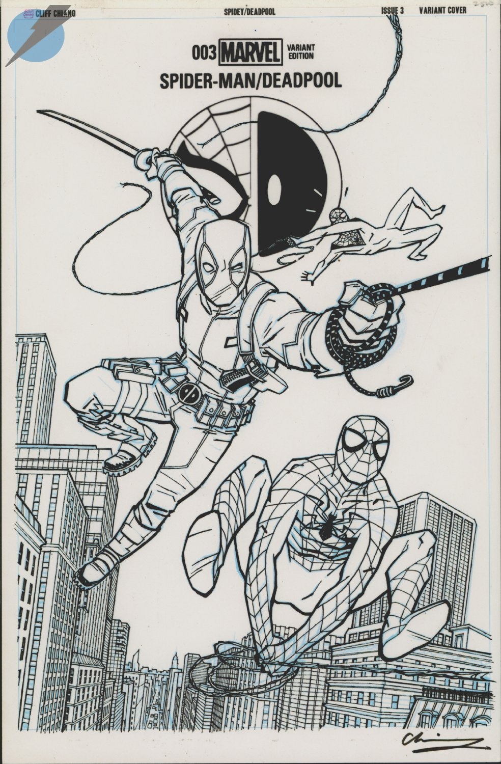 SPIDER MAN DEADPOOL By Cliff Chiang