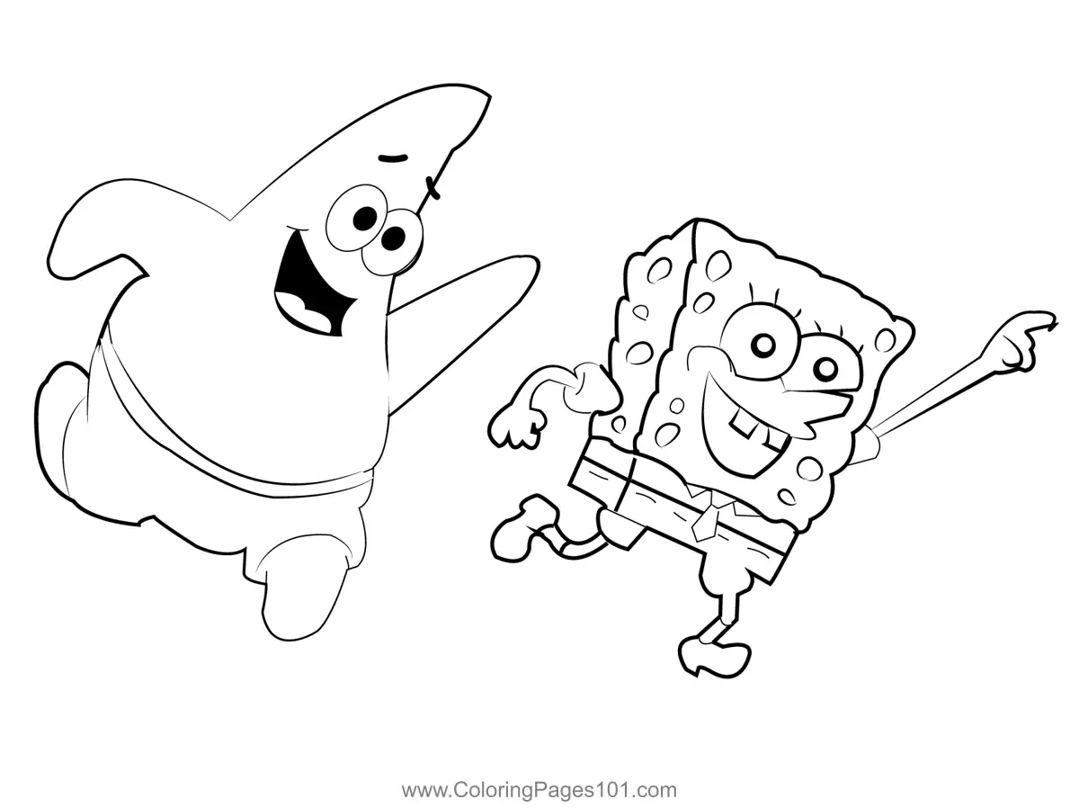 Spongebob Squarepants Coloring Pages Spongebob Squarepants Coloring Pages