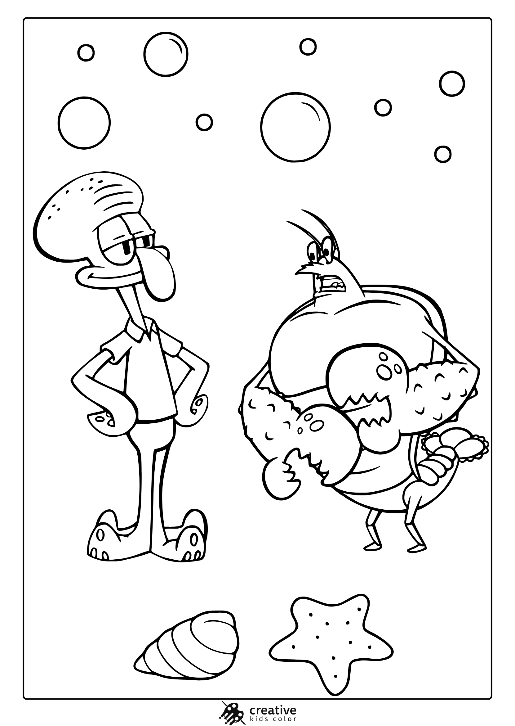 Spongebob Coloring Pages 30 Free Printable PDF 
