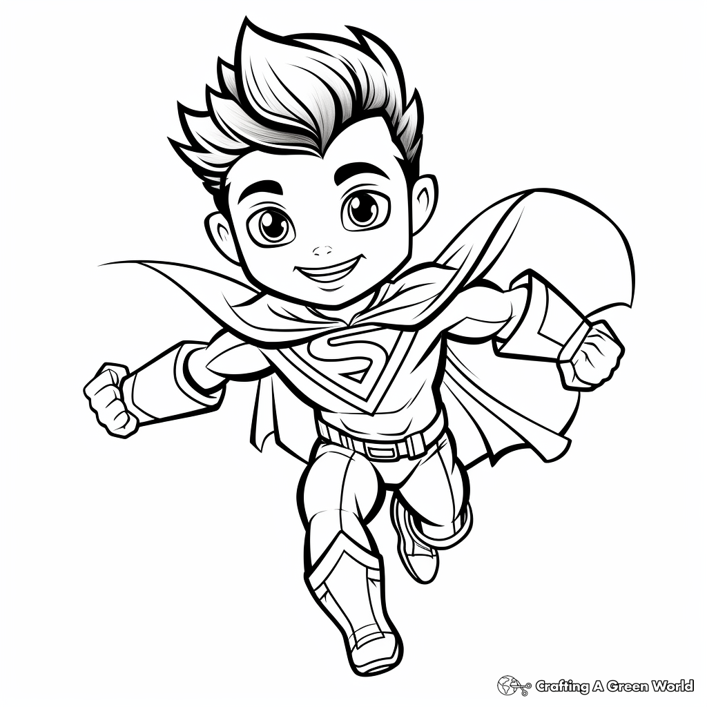 Superhero Coloring Pages Free Printable Superhero Coloring Pages Free Printable