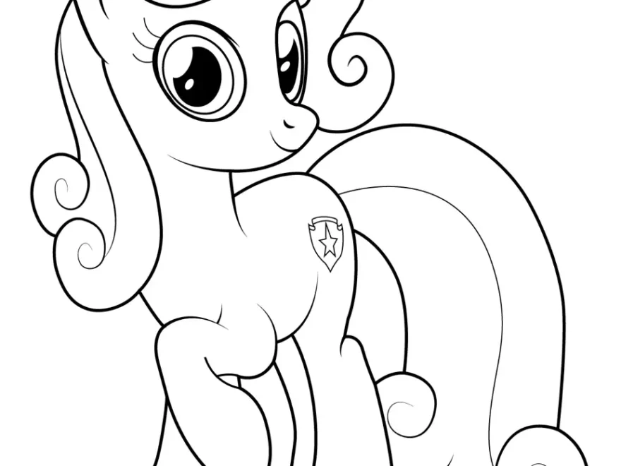 Sweetie Belle My Little Pony Equestria Girls Coloring Page For Kids Free My Little Pony Equestria Girls Printable Coloring Pages Online For Kids ColoringPages101 Coloring Pages For Kids