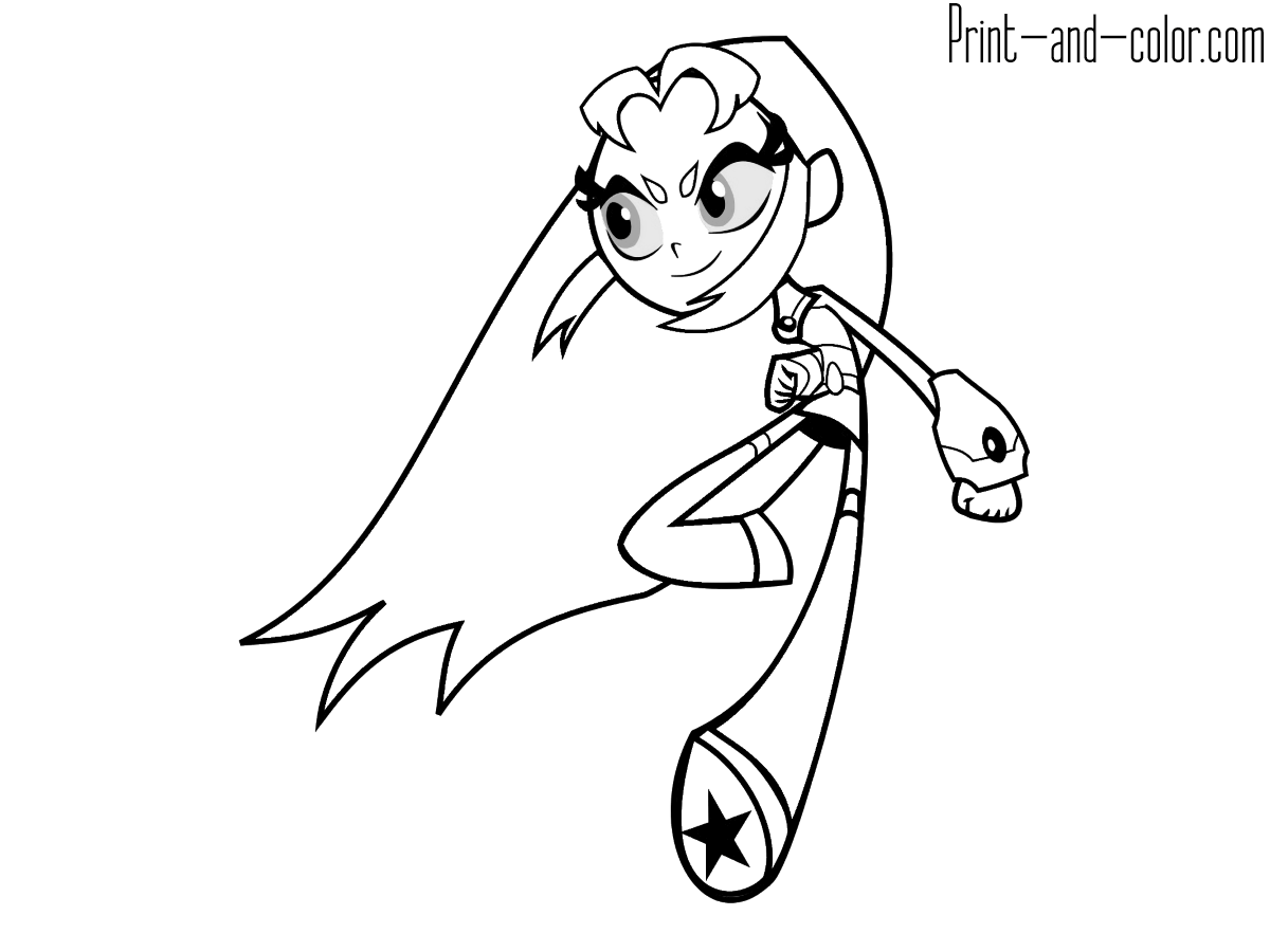 Teen Titans GO Coloring Pages Print And Color Teen Titans GO Coloring Pages Print And Color