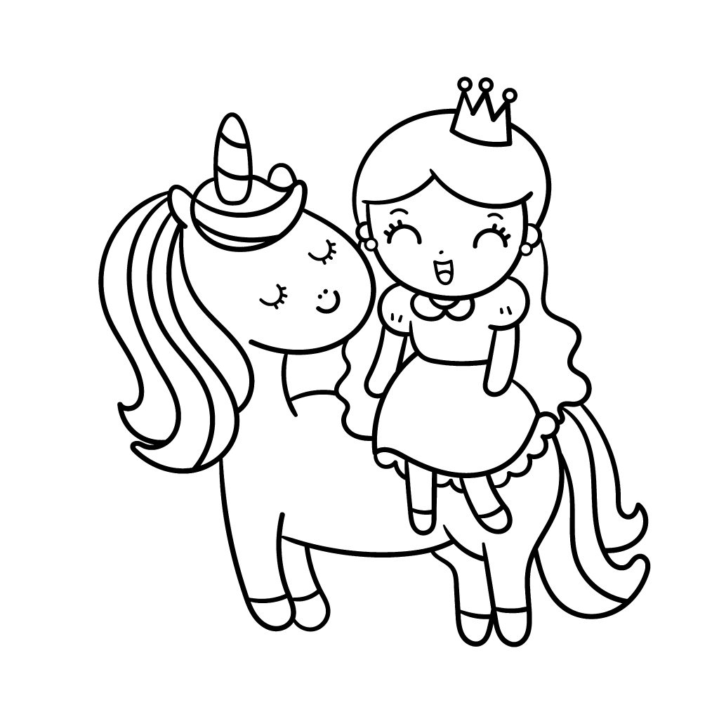 The Cutest Free Unicorn Coloring Pages Online The Cutest Free Unicorn Coloring Pages Online