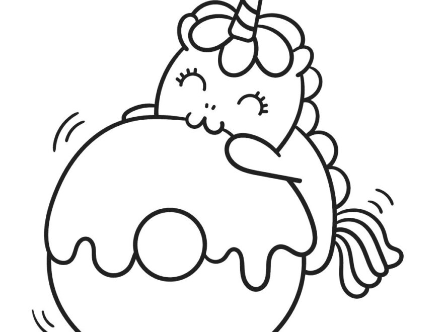 The Cutest Free Unicorn Coloring Pages Online