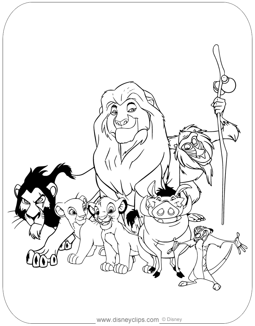 Lion Guard Scar Coloring Pages Lion Guard Scar Coloring Pages