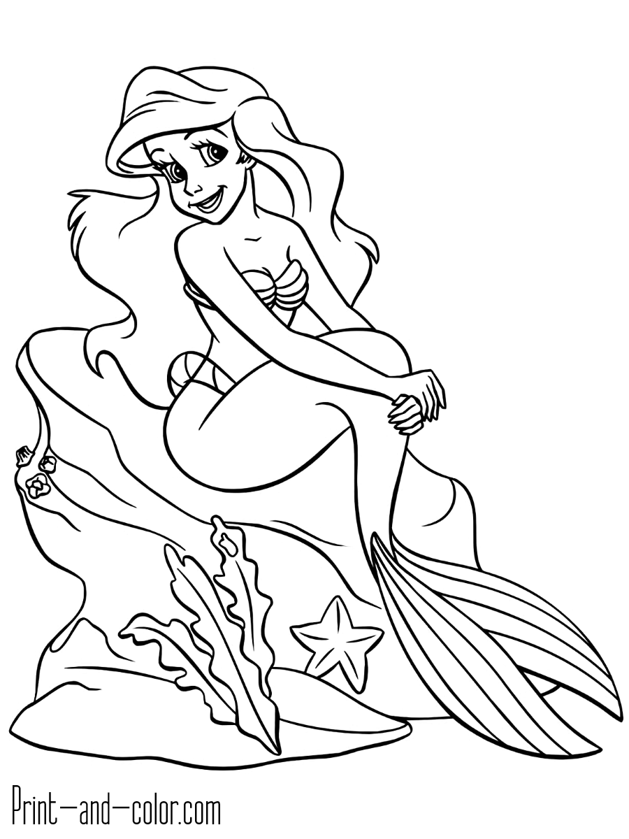 Rapunzel As A Mermaid Coloring Pages Rapunzel As A Mermaid Coloring Pages