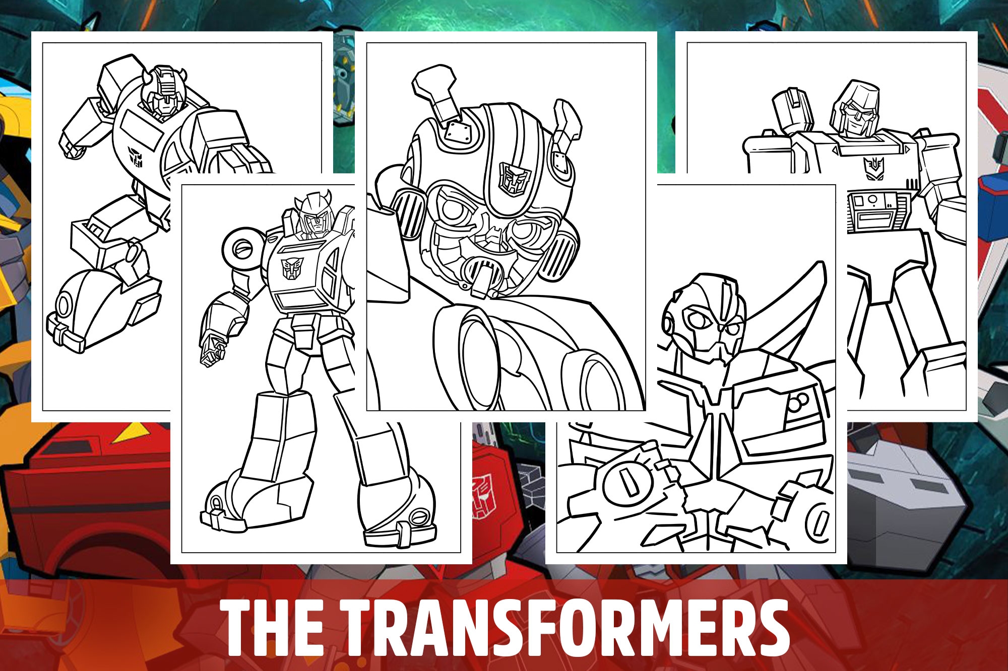 The Transformers Coloring Pages For Kids Girls Boys Teens School Activity Made By Teachers