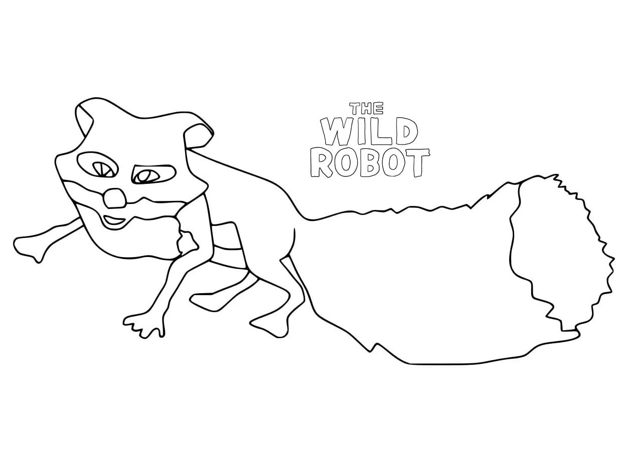 The Wild Robot Fox Coloring Page Download Print Or Color Online For Free The Wild Robot Fox Coloring Page Download Print Or Color Online For Free
