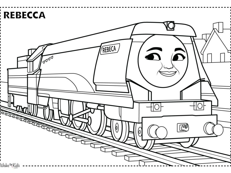 Thomas And Friends Coloring Pages Free Printable PDFs WakeTheKids