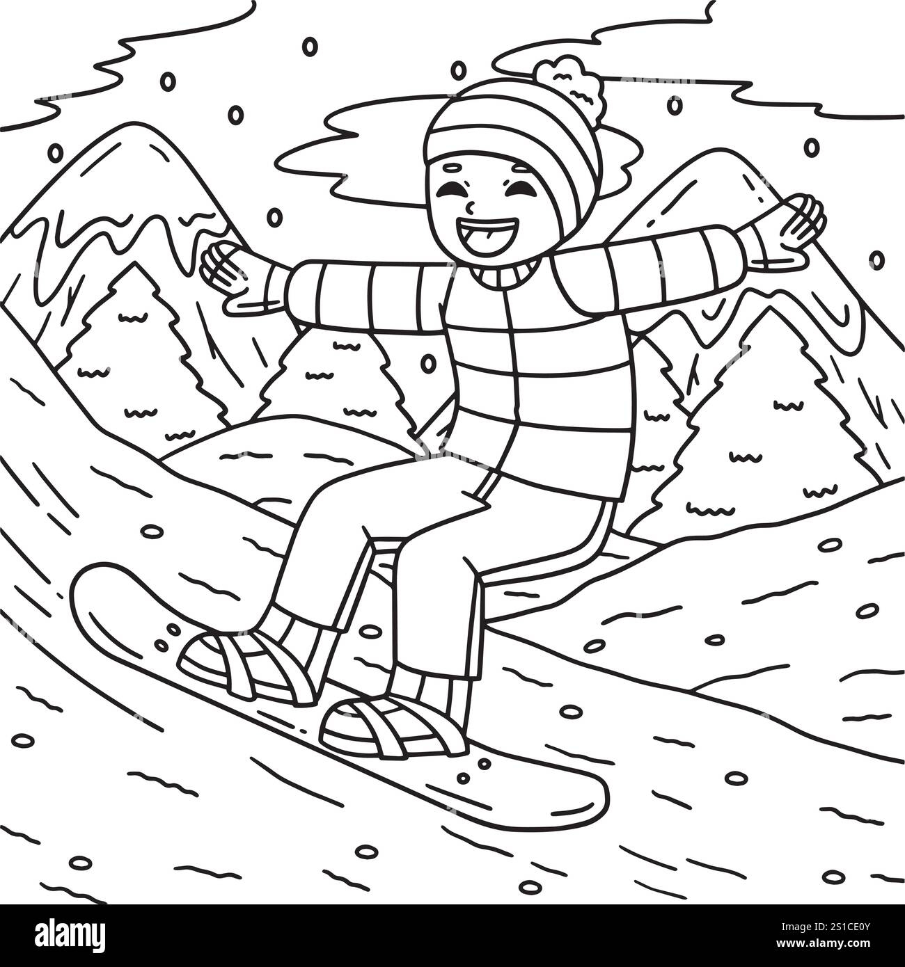 People Coloring Pages Boys