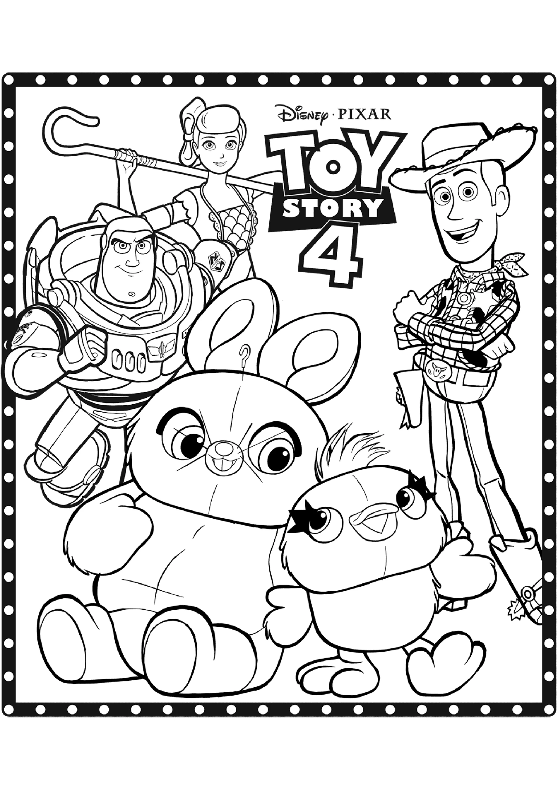 Toy Story 4 Coloring Page Disney Pixar All The Characters Toy Story 4 Coloring Pages Toy Story 4 Coloring Page Disney Pixar All The Characters Toy Story 4 Coloring Pages