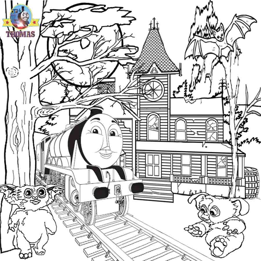 Train Thomas The Tank Engine Friends Free Online Games And Toys For Kids Free Halloween Coloring Pages Printable Pictures To Color For Kids